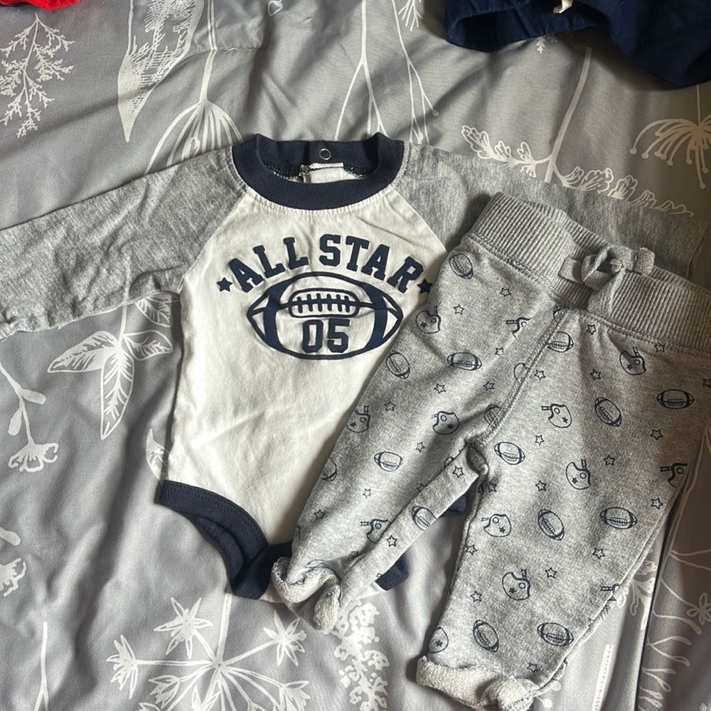 Newborn boys koala baby long sleeve bodysuit set with sweatpants